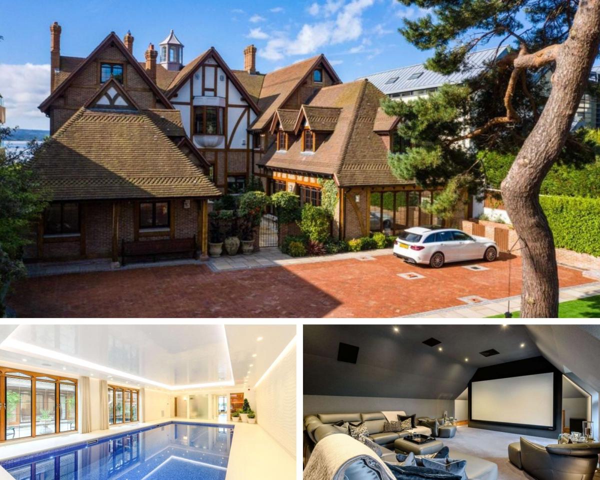 Pictures Inside The Most Expensive Sandbanks Mansion Dorset Echo